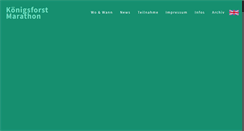 Desktop Screenshot of koenigsforst-marathon.de